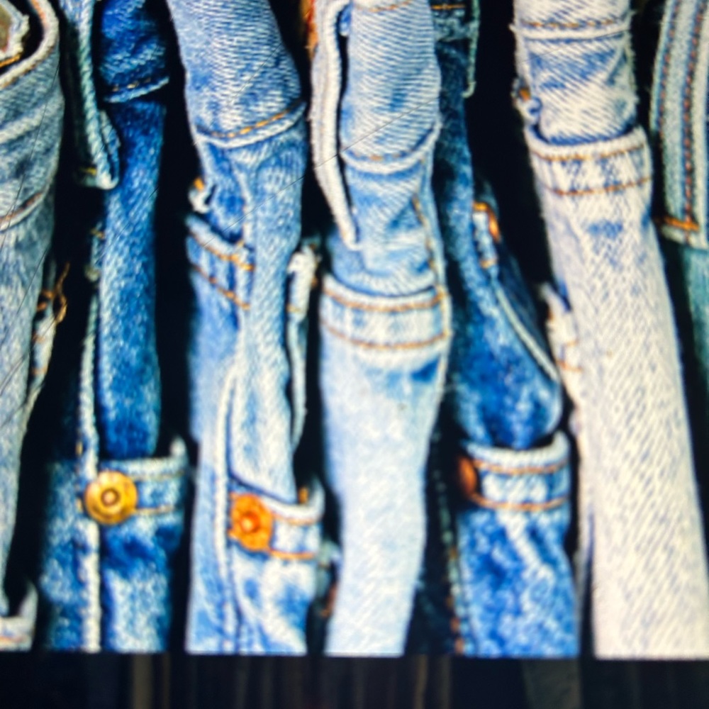 Assorted denim, jeans, shorts, and other items seven dollars starts